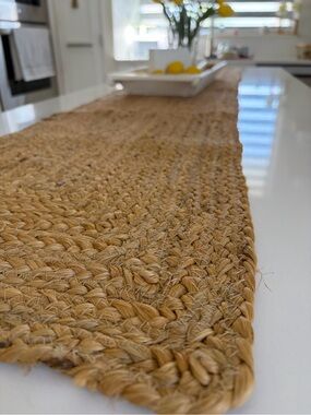 Woven Natural Jute Table Runner